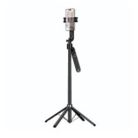 Монопод-трипод HOCO K32 Soporte smart live broadcast holder 1.81m Black