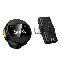 Бездротовий мікрофон Hoco L21 Charm iPhone Lightning wireless microphone Black