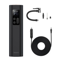 Автомобільний компресор насос Baseus Super Mini Inflator Pump Black (CRCQ000001)