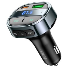 FM-трансмітер HOCO E70 with Bluetooth PD30W QC3.0 BT5.0 Black