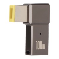 Переходник для питания ноутбука на Lenovo Square Type-C на DC 10x6 мм 100W