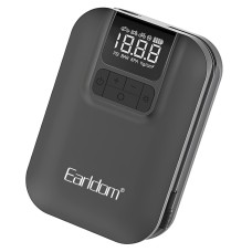 Автомобільний компресор насос Earldom ET-V2 Car Air Pump 2500 mAh Black