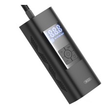 Автомобільний компресор насос XO CZ012 wired 2-use inflatable pump 6000 mAh Black