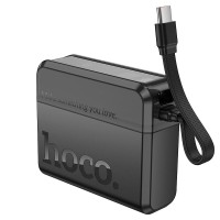Повербанк портативний акумулятор Power Bank Hoco Q38 Excellent 20W 10000 mAh Black