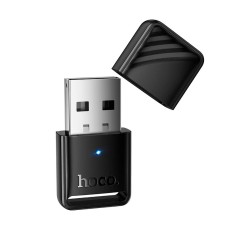 Бездротовий Bluetooth адаптер HOCO UA42 USB adapter BT 5.4 Black