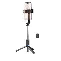 Монопод-трипод HOCO DY01 Master detachable tripod selfie stick 1.06m Black