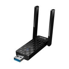 Роутер маршрутизатор Hoco HI34 external dual antenna wireless network card WiFi6 2.4G/5G 600Mbs Black