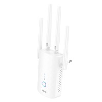 WIFI підсилювач ретранслятор репітер Hoco HI35 WIFI Repeater WiFi4 300Mbs White