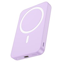 Повербанк портативний акумулятор Power bank Hoco J109 Easy PD20W MagSafe fast charging 5000 mAh Purple
