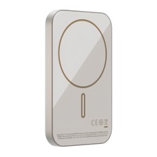 Повербанк портативний акумулятор Power bank Momax Q.Mag X MagSafe магнітний 5000 mAh Titanium