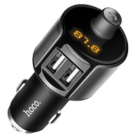 FM - трансмітер HOCO E19 Smart with Bluetooth Black