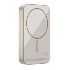Повербанк портативний акумулятор Power bank Momax Q.Mag X1 MagSafe магнітний 10000 mAh Titanium