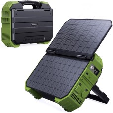 Портативна електростанція Browey Solar Panel 22w PN-600 EU Version AC/DC 2USB/Type-C 600W Green