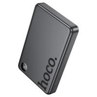 Повербанк портативний акумулятор Power bank Hoco Q34 magnetic MagSafe магнітний 20W 10000 mAh Metal-grey