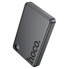 Повербанк портативний акумулятор Power bank Hoco Q34 magnetic MagSafe магнітний 20W 10000 mAh Metal-grey