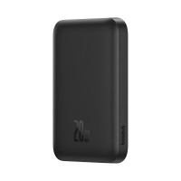 Повербанк портативний акумулятор Power bank Baseus Magnetic Mini Air MagSafe магнітний 20W 6000mAh Black