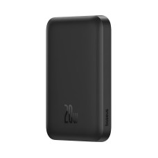 Повербанк портативний акумулятор Power bank Baseus Magnetic Mini Air MagSafe магнітний 20W 6000mAh Black