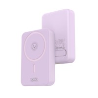 Повербанк портативний акумулятор Power bank XO PR231 MagSafe магнітний 20W 10000 mAh Purple
