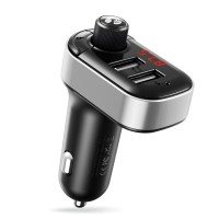 FM - трансмітер XO BCC010 2USB 3.1A black