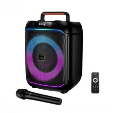 Портативна колонка Bluetooth Hoco DS72 Ship outdoor RGB BT5.0 FM/USB/AUX/TF 20W Black