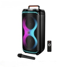 Портативна колонка Bluetooth Hoco DS73 Sound outdoor RGB BT5.0 FM/USB/AUX/TF 40W Black