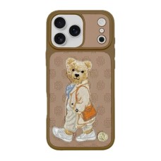 Чохол Zuck Bear Paris Gentleman Leather Case iPhone 17 Pro Shoulder Bag