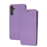 Чохол книжка Premium для Samsung Galaxy M34 (M346) світло-бузковий