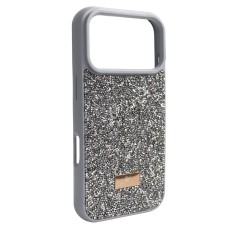 Чохол для iPhone 17 Pro xVibe Swarovski Case Grey