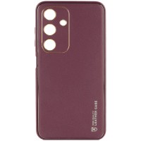 Чохол для Samsung Galaxy A25 5G Leather Xshield plum red