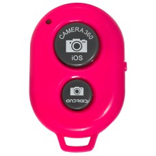 Пульт Bluetooth Remote Control For Selfie Stick Pink