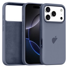 Чохол для iPhone 17 Pro Silicone Case Full Lavender Gray