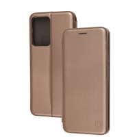 Чохол книжка Premium для Xiaomi 13 Lite 5G рожево-золотистий