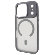 Чохол для iPhone 17 Pro Max xVibe Nofelet MATT Case with MagSafe Titanium Gray