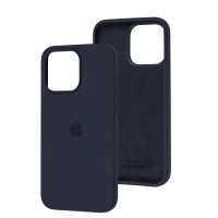 Чохол для iPhone 15 Pro Max Square Full silicone midnight blue