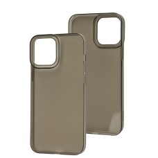 Чохол Baseus Simple для iPhone 13 Pro Max чорний/прозорий