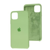 Чохол silicone для iPhone 11 Pro Max case mint