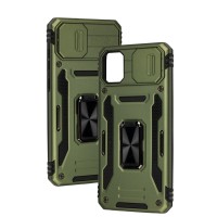 Чохол для Samsung Galaxy A05 (A055) Camshield Army Ring army green