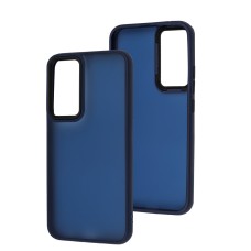 Чохол для Samsung Galaxy A34 (A346) Wave Matte Color midnight blue