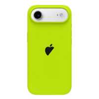 Чохол для iPhone 17 Air Silicone Case Full Neon Green