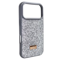 Чохол для iPhone 18 Pro Max xVibe Swarovski Case Silver