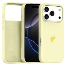 Чохол для iPhone 17 Pro Max Silicone Case Full Mellow Yellow
