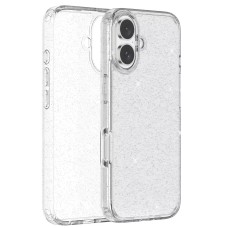 Чохол Crystal Case з блискітками для iPhone 17 Прозорий