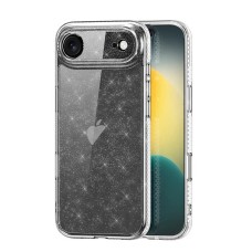 Чохол Crystal Case з блискітками для iPhone 17 Air Прозорий