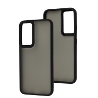 Чохол для Samsung Galaxy A34 (A346) Wave Matte Color black
