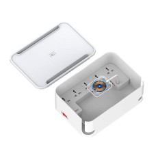 Подовжувач мережевий фільтр LDNIO SN5310W Management Power Strip Box 15W Qi/1Type-C/2USB QC/PD 5 Sockets 30W/10A