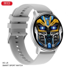Смарт-годинник XO J5 Magnetic suction circular intelligent sports call watch Срібний