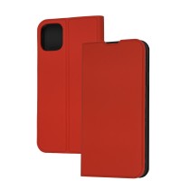 Чохол книжка Fibra для iPhone 11 червоний