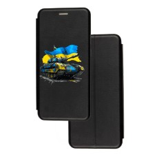 Чохол-книжка Samsung Galaxy A04s (A047) з малюнком чорний український танк