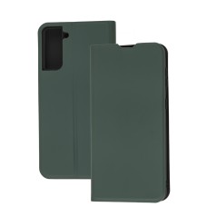 Чохол книжка Samsung Galaxy S21+ (G996) Yo зеленый