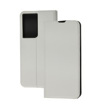 Чохол книжка Samsung Galaxy S21 Ultra (G998) Yo білий